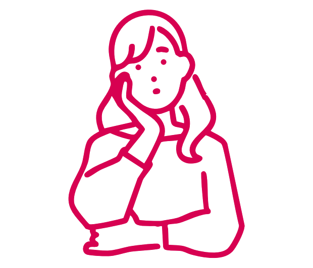 悩みを抱える地域サイト運営者のイラスト
